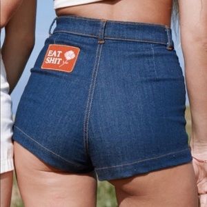 sugarhigh lovestoned denim cream woody short xs 2